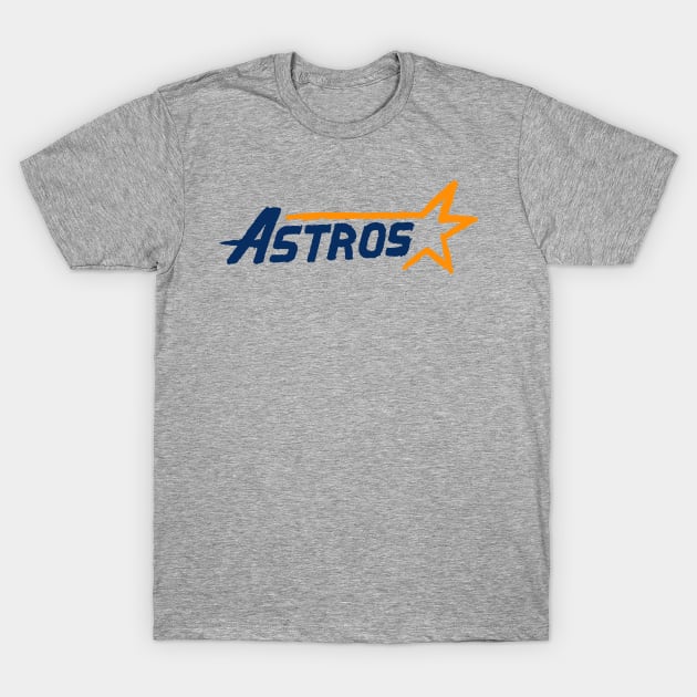 Houston Astroooos 05 T-Shirt by Very Simple Graph